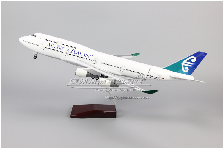 新西兰航空波音B747飞机模型