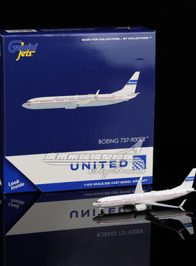 GeminiJets GJUAL2343 美国联合航空 B737-900ER N75435 1:400