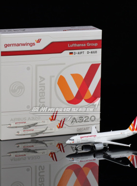 JCwings XX40643 德国之翼 空客 A320 D-AIPT 飞机模型 1:400
