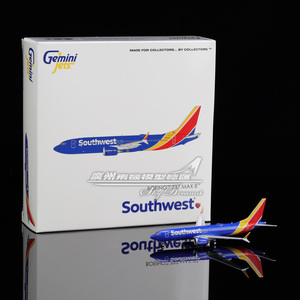 美国西南航空B737MAX8飞机模型
