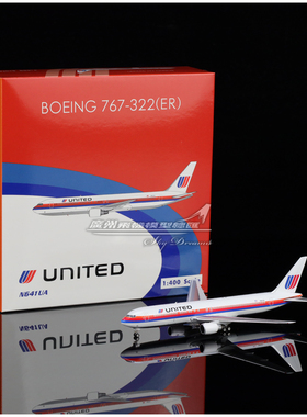 Phoenix 04617 美国联合航空 B767-300ER N641UA 飞机模型1:400