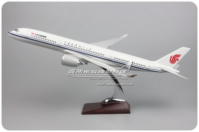 中国国际航空 空客 A350 树脂 仿真 飞机模型 47cm 新品客机