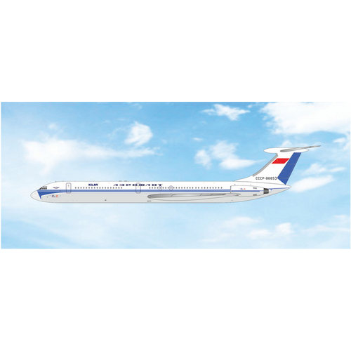 俄罗斯航空IL-62合金仿真模型