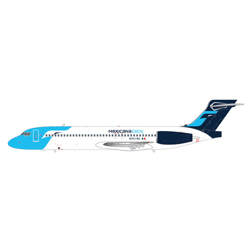墨西哥航空B717-200飞机模型