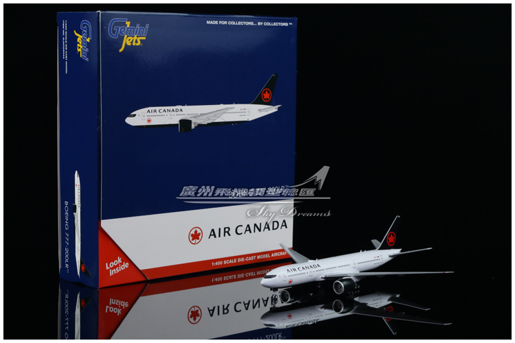 GeminiJets GJACA2044/F 加拿大航空波音B777-200LR C-FNND 1:400