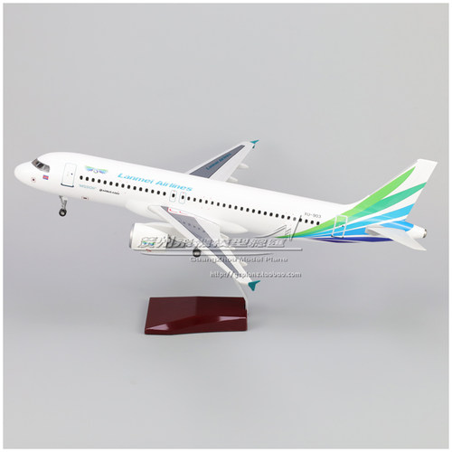 柬埔寨澜湄航空空客A320飞机模型