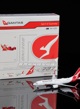 JCwings XX40614 澳大利亚航空 B737-800 圣诞涂装 VH-VZX 1:400