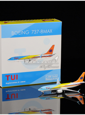 Phoenix 11908 英国途易航空 TUI 波音 B737-8max D-AMAH 1:400