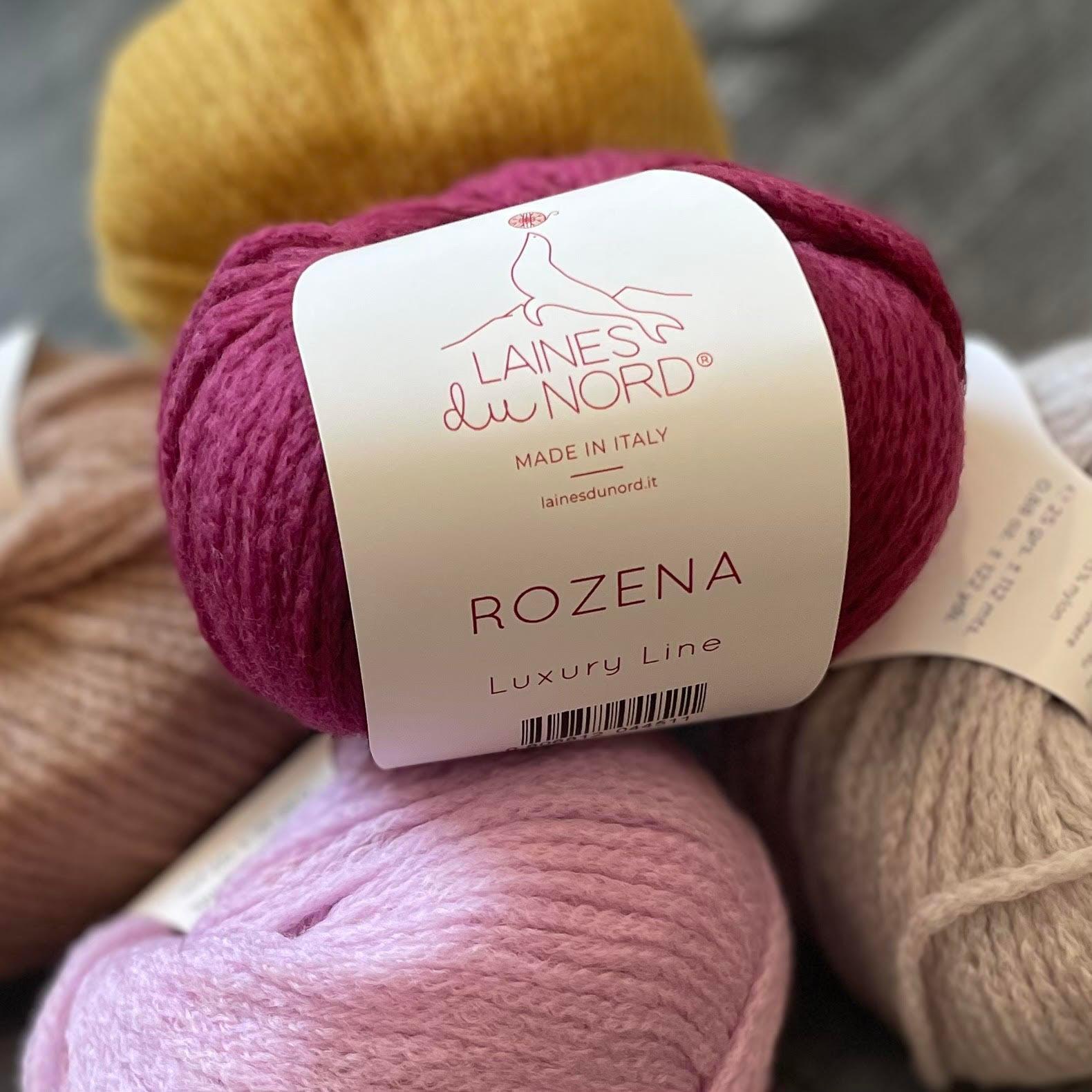 妙针进口毛线意大利海狮ROZENA羊绒羊毛 春秋线 细版空气羊绒