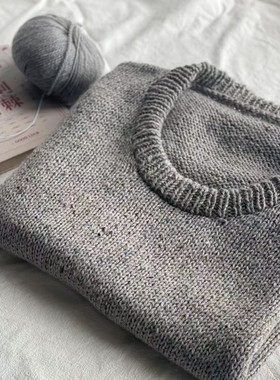 进口毛线 意大利海狮Aran tweed羊驼羊毛花泥线 直播间优惠