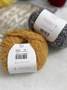 海狮26新年色泰迪圈圈羊驼75羊毛10纤维15 50克150米