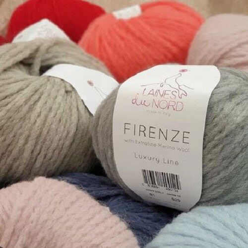 FIRENZE 意大利进口海狮牌佛罗伦萨粗链条羊驼羊毛线(50克115米)