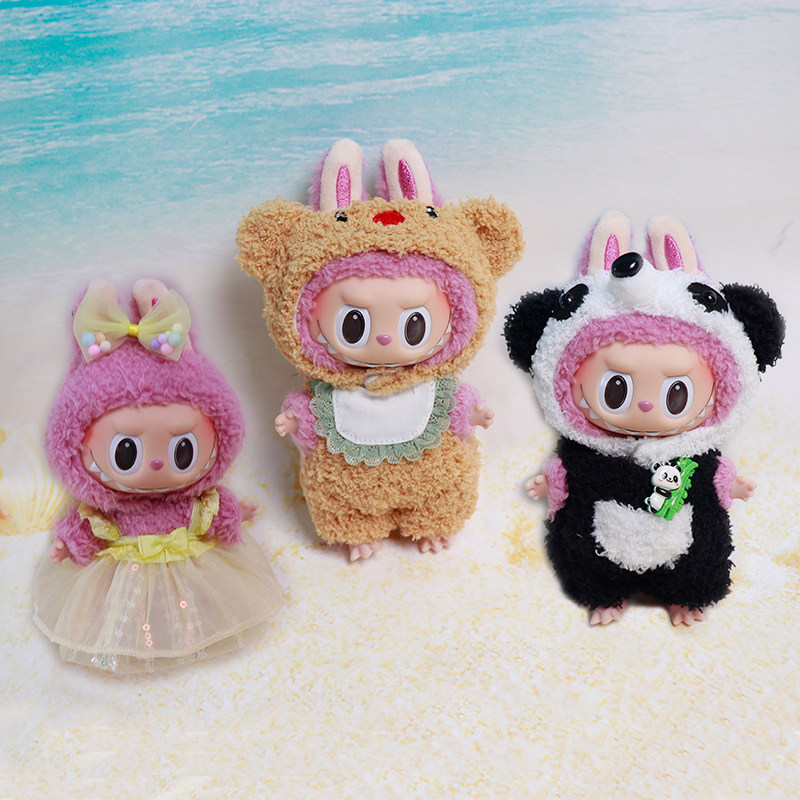 17cm挂布布衣服套装卫衣裙子