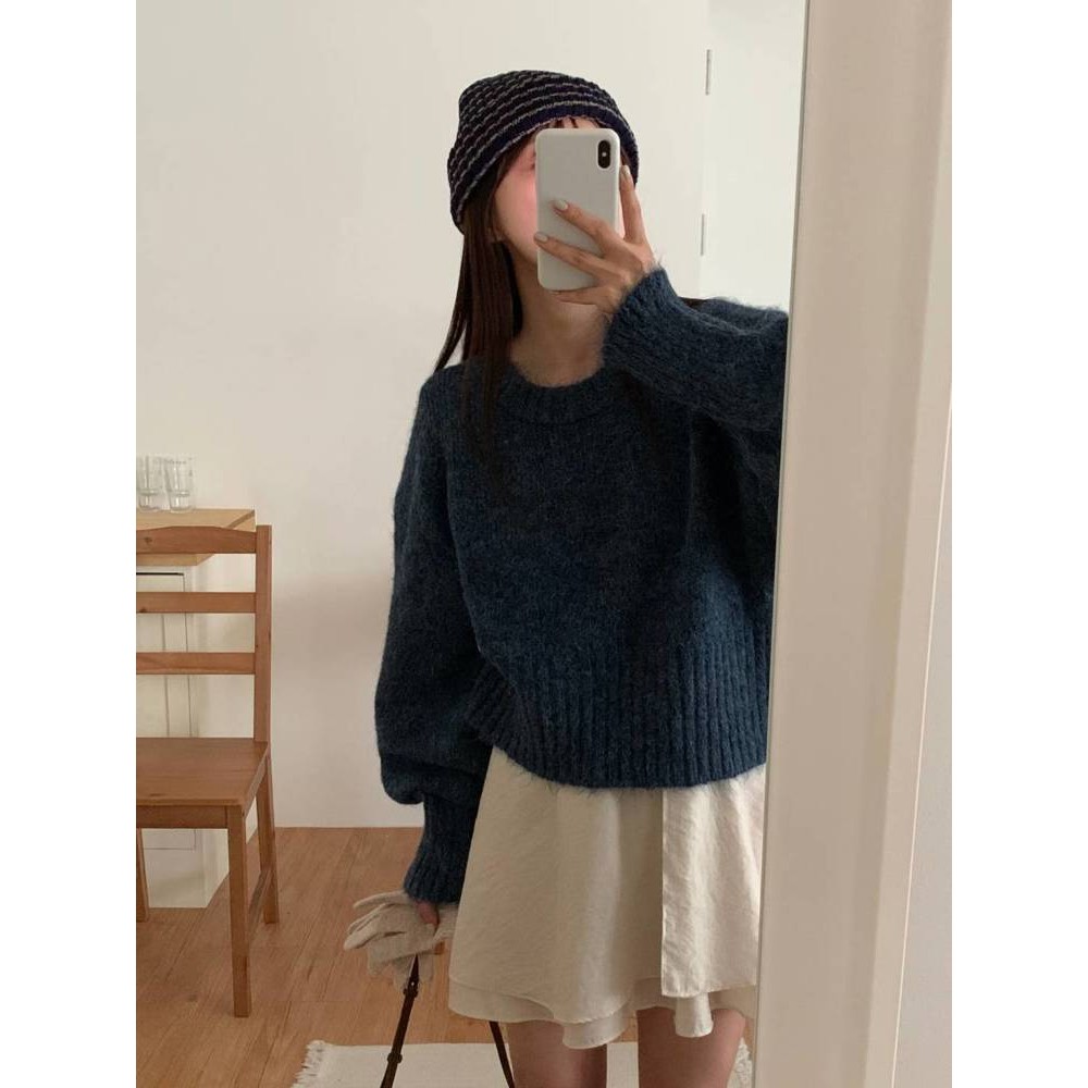 九1030韩国东大门毛衣区doubleJ-8684187休闲百搭直邮学院人气