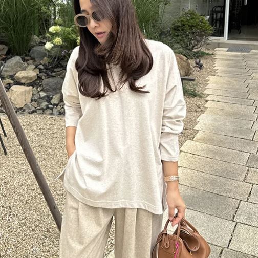 六1004韩国正品daymiyu-4642 T恤区秋季瑞丽通勤独特纯色高端正品