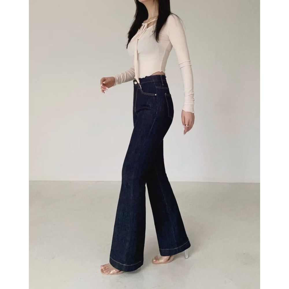 九0806韩国东大门运动牛仔裤区HowLuk-8604547新款精致直邮舒适