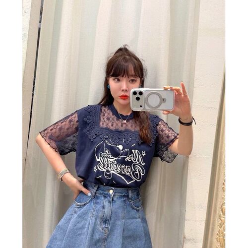 九0711韩国东大门东大门爆款上衣T恤区Lovable-8773089人气百搭