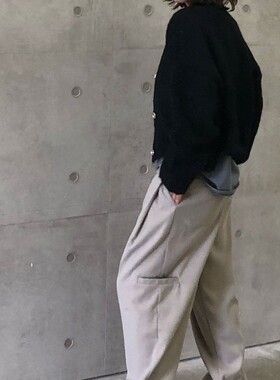 九1114韩国东大门休闲长裤区ParisMatch-8697102新潮可爱洋气冬季