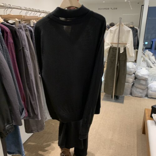八0719韩国东大门针织衫热销区4595978通勤简洁纯色时尚正品复古