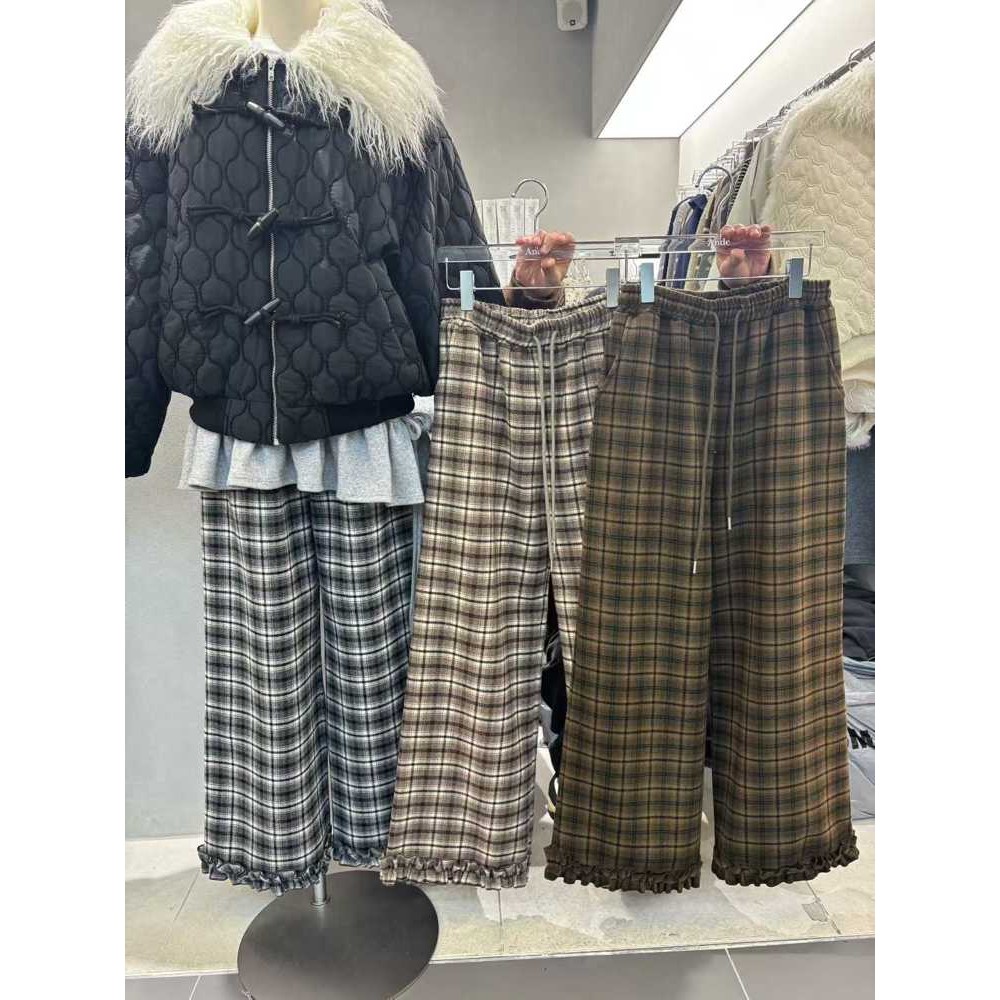 九1114韩国东大门休闲长裤区ANDE-8697233百搭秋季原宿通勤简洁