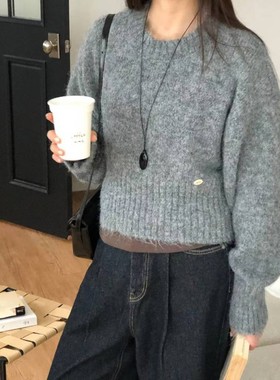 九1030韩国东大门毛衣区doubleJ-8684185秋冬端庄韩版独特可爱