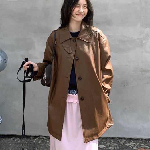 六1004韩国正品flily-2971 外套区英伦人气流行秋季瑞丽通勤独特