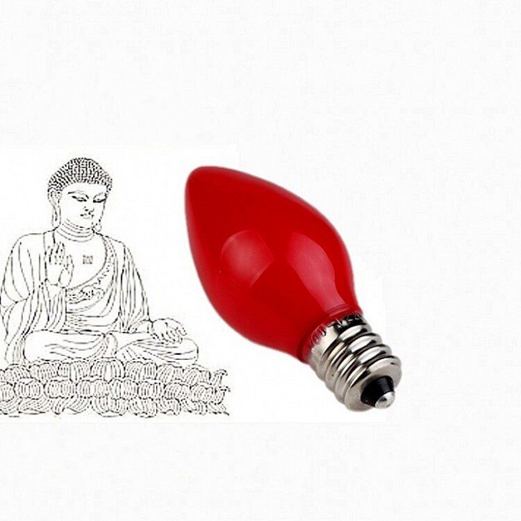 부의 신 램프 GUANYIN 램프 LED 전구 에너지 절약 램프 공급 램프 연꽃 램프 빨간색 전기 촛불 램프 부처님 램프 액세서리 특별