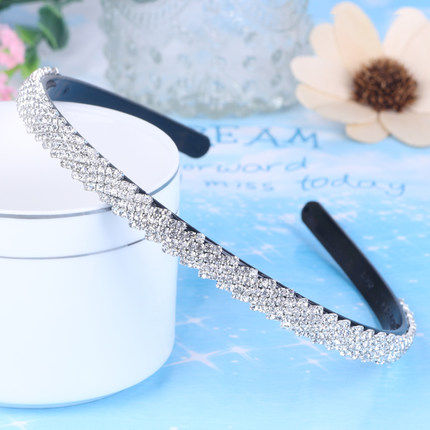 水钻带齿防滑包邮免运费女士发饰