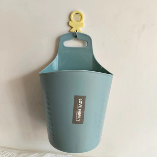 悬挂式垃圾桶迷你小号收纳桶壁挂式储物收纳盒学生用桌面笔筒