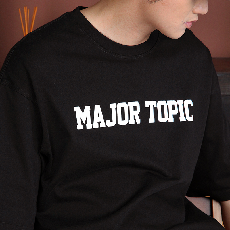 短袖时尚高街青少年趣味创意印花