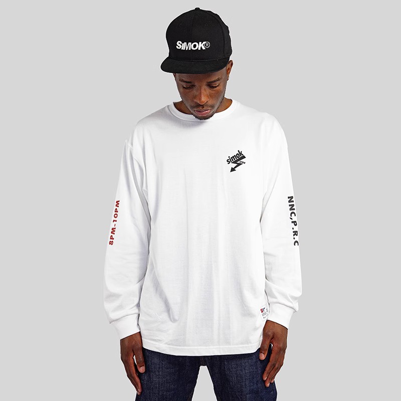 simok新款原创国潮反叛者长袖t恤