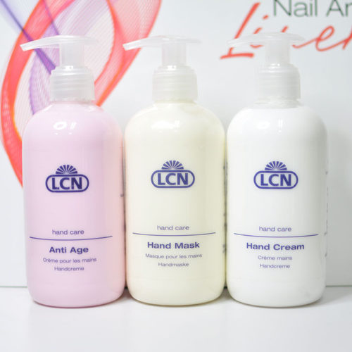正品德国lcn防皱手霜300ml润手露