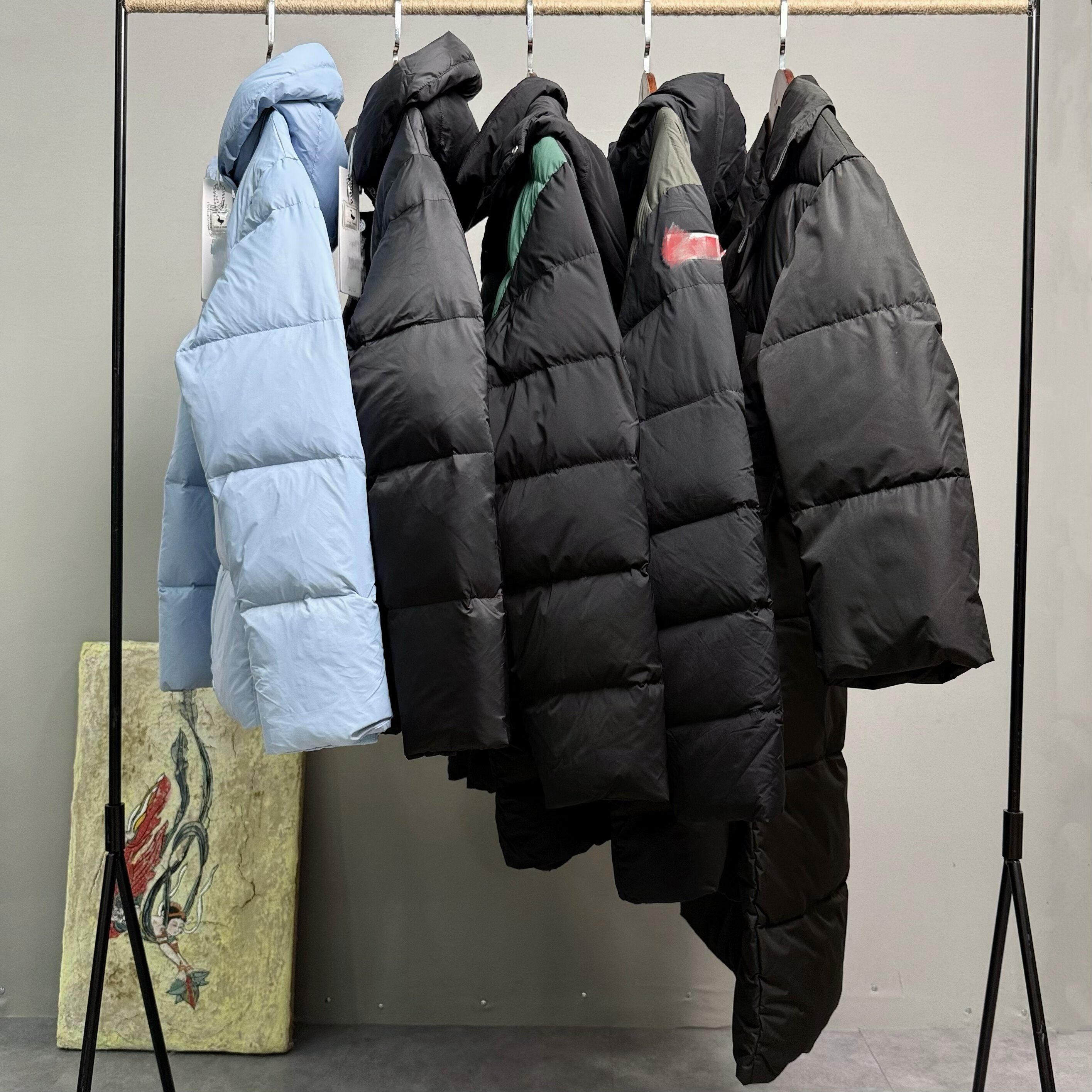 连帽羽绒服男女秋冬款宽松休闲