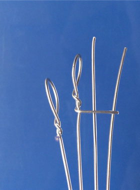 透明 1MM  铁芯包皮扎丝 1000米 环保工艺品扎条纸盒玩具 绑扎丝