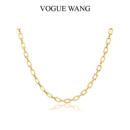 VOGUEWANG高端叠搭基础项链