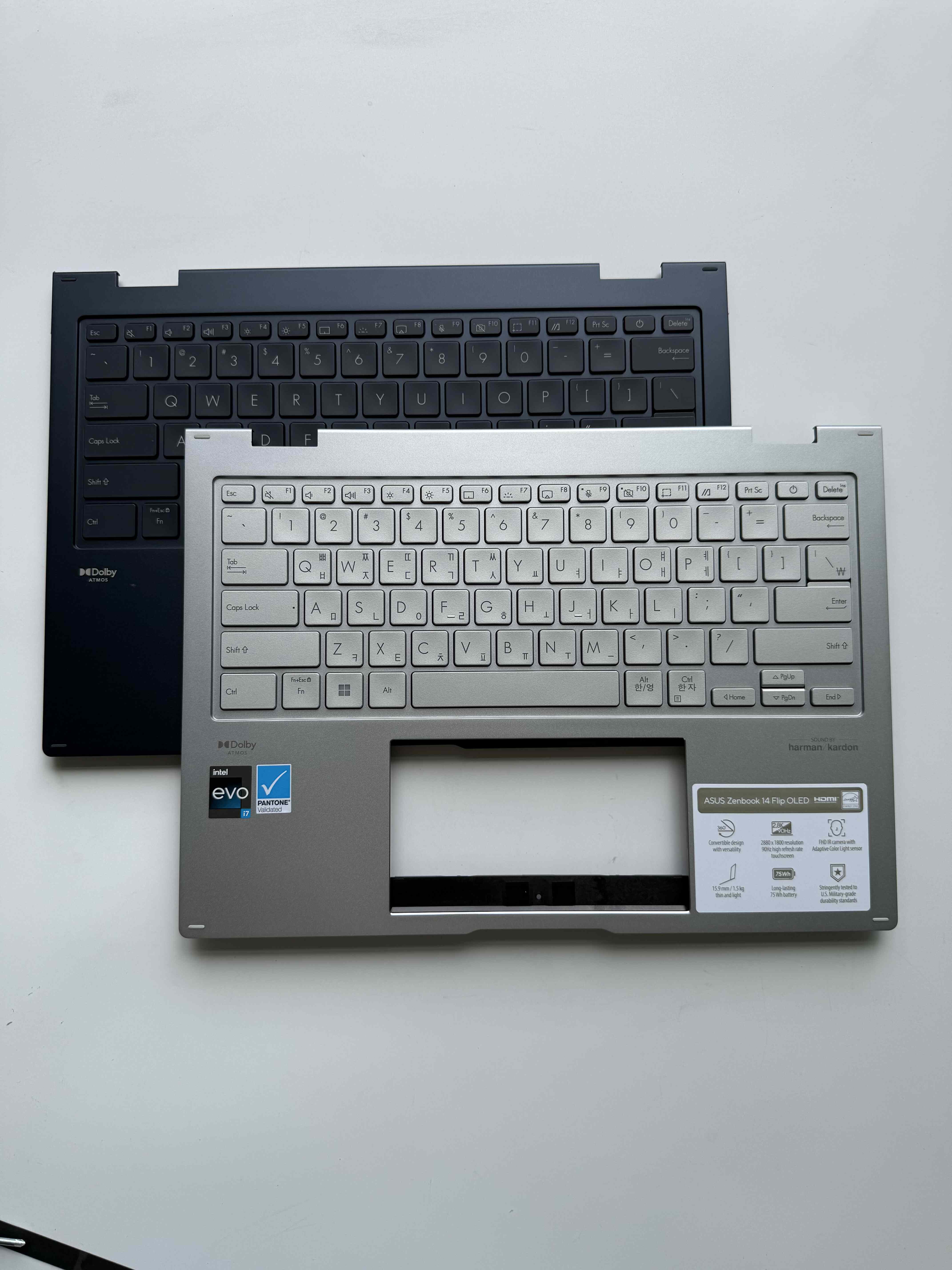 适用华硕 Zenbook 14 Flip OLED UP3404 笔记本键盘C壳 灵耀14X