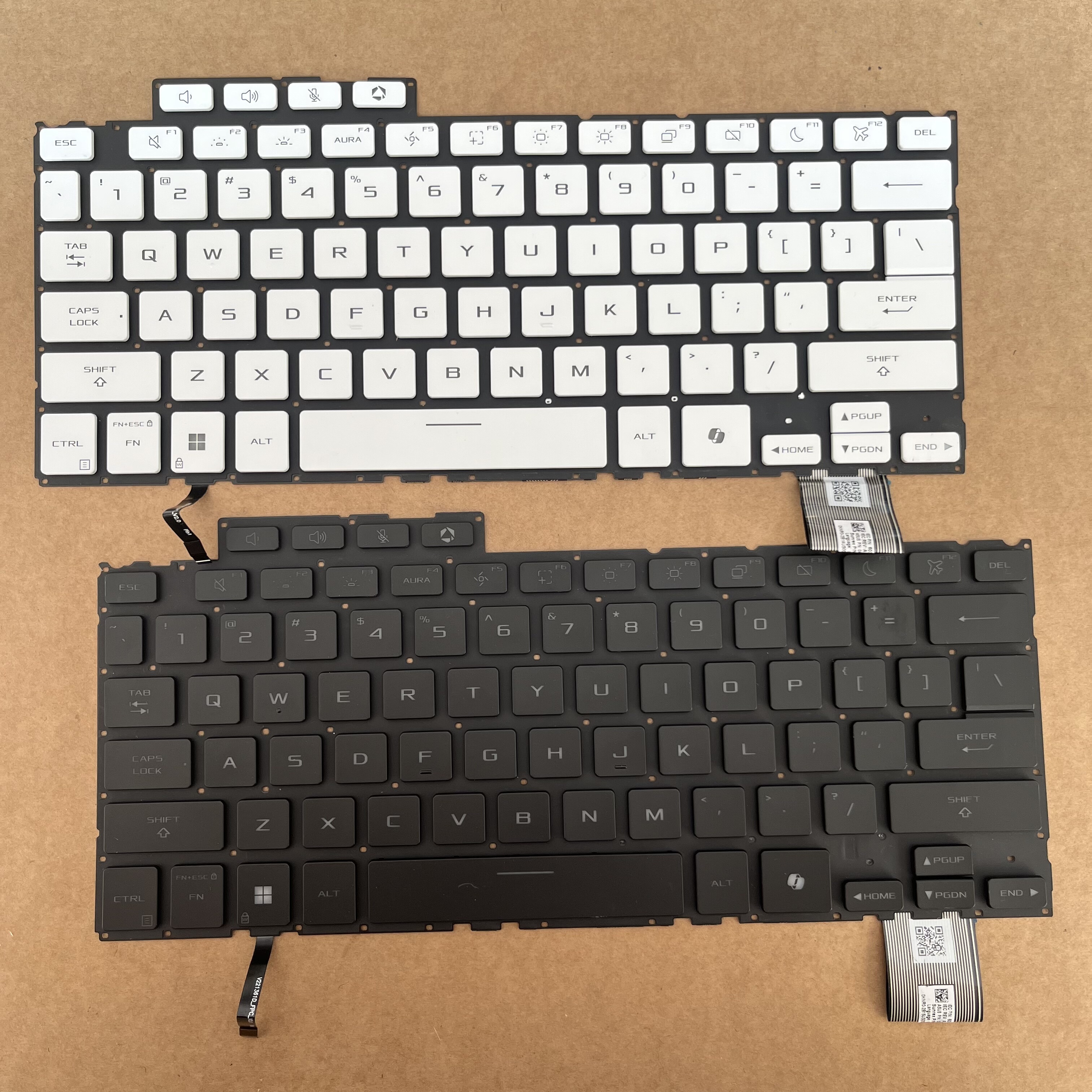 适用宏飞燕TUF天选Air FA401 FA401W 笔记本键盘配件 键帽 按键