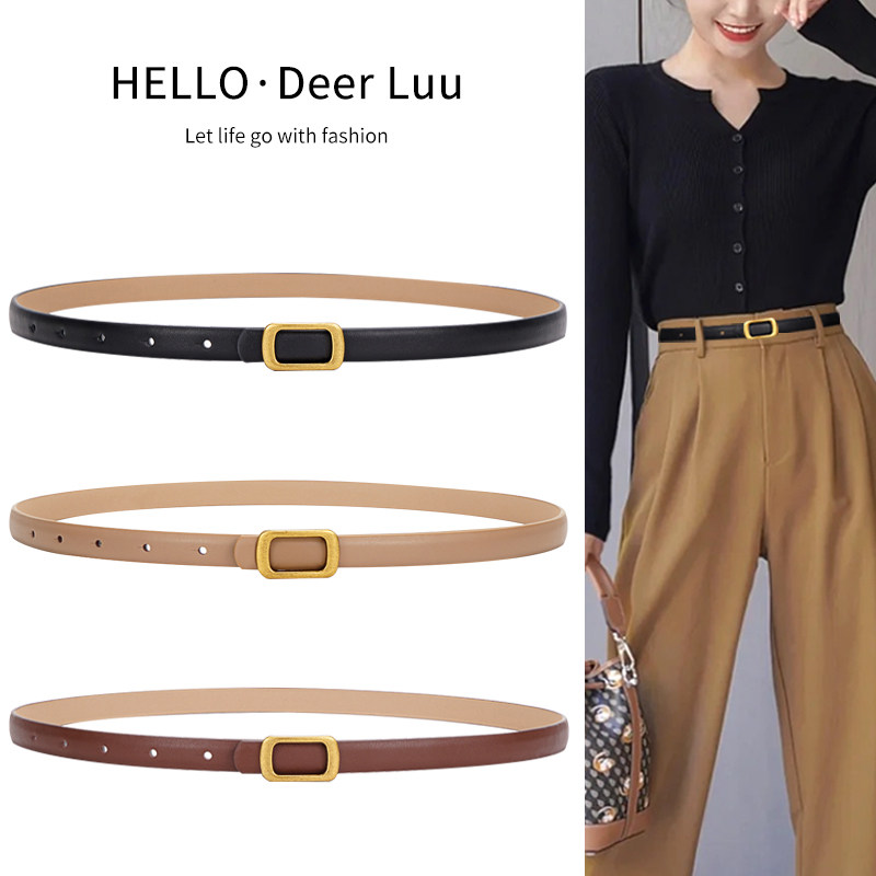 腰带女士真皮配西装连衣裙子装饰牛仔裤皮带复古百搭2025新款黑色,服饰配件/皮带/帽子/围巾,腰带/皮带/腰链,淘宝优惠券,粉丝福利购,淘宝优惠卷
