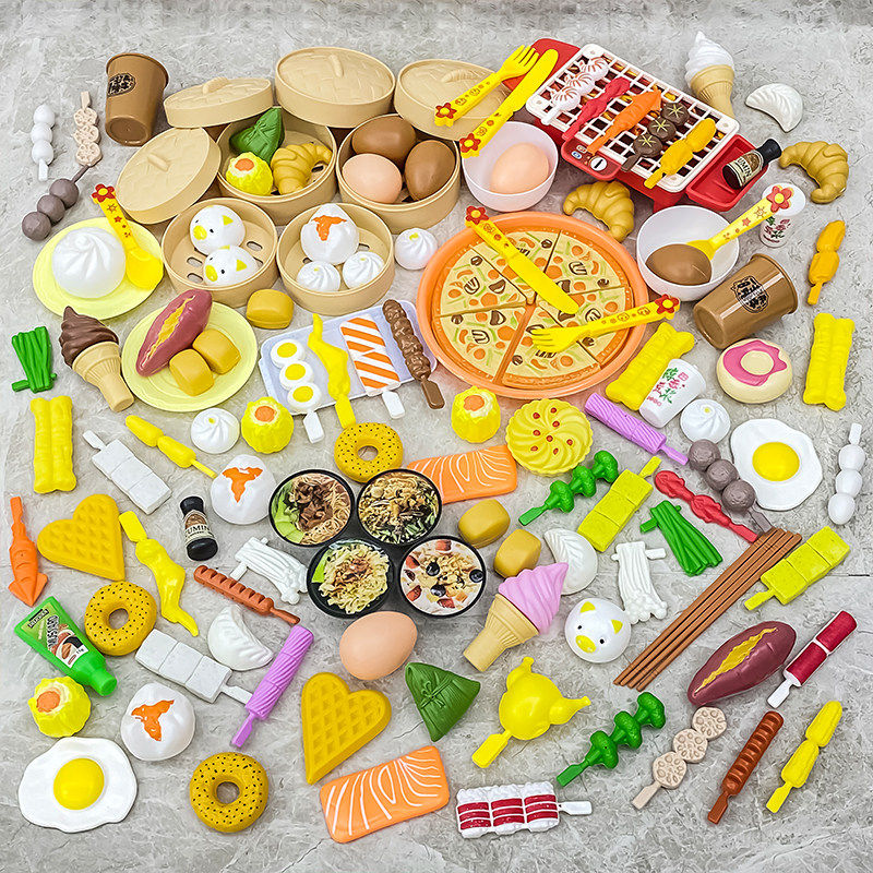 中式蒸笼玩具早点过家家