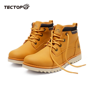 TECTOP探拓户外秋冬男女款高帮休闲鞋时尚耐磨保暖运动商务徒步鞋