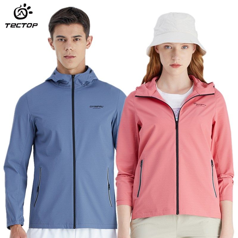 探拓户外春秋季男女士登山休闲运动风衣情侣宽松薄款连帽弹力外套,户外/登山/野营/旅行用品,户外休闲衣,淘宝优惠券,粉丝福利购,淘宝优惠卷