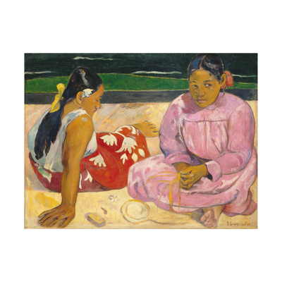 Paul Gauguin高更手绘临摹后印象派人物塔希提女人大溪地妇女奥赛