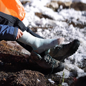男女美利奴毛圈羊毛秋冬加厚美丽诺保暖爬山滑雪袜户外徒步袜子新