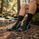 男女春夏毛圈美利奴羊毛袜子保暖透气美丽诺滑雪袜男女户外登山