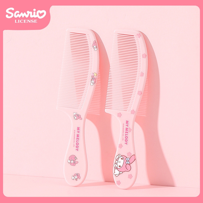 卡通可爱美乐蒂便携长发梳子