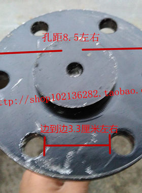 隆鑫 大运三轮车配件全悬浮半轴原装正品六孔半轴差速器轴后半轴