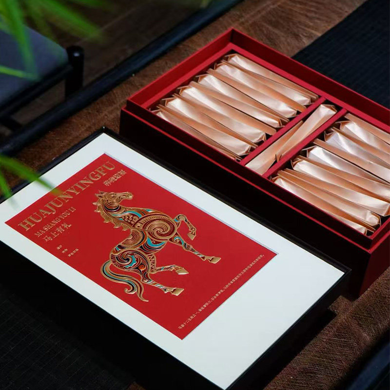 马上有礼国风文创茶叶包装盒红色高端礼品盒红茶岩茶白茶礼品盒,包装,年货礼品包装,淘宝优惠券,粉丝福利购,淘宝优惠卷