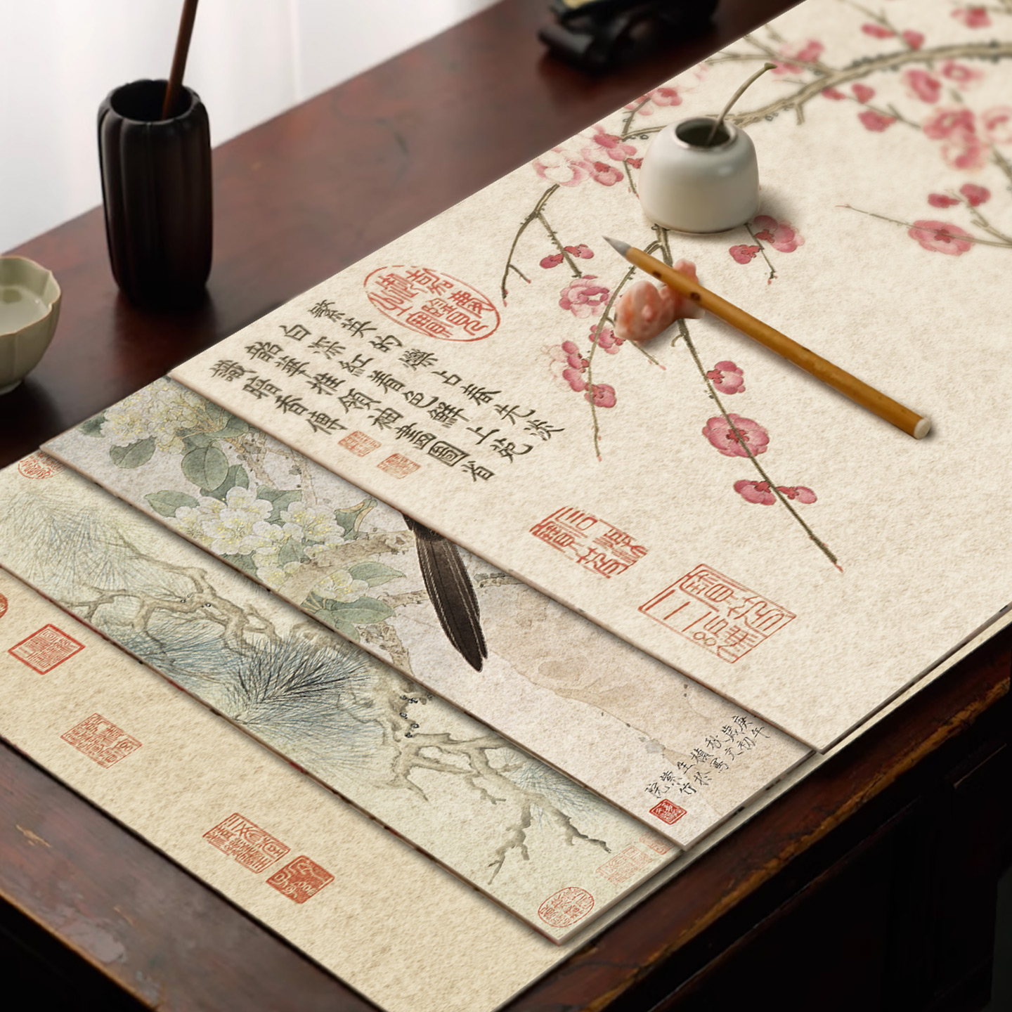 定制毛毡垫桌垫书画学生毛毡布