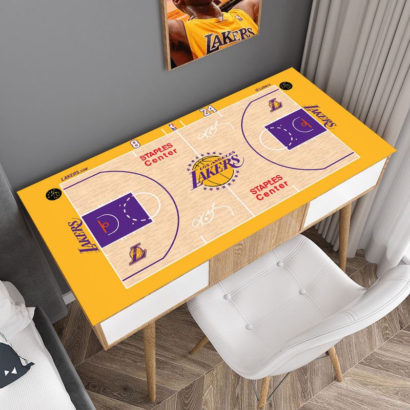 体育篮球桌布书桌电脑垫餐桌垫软玻璃pvc学生防水防油免洗定制