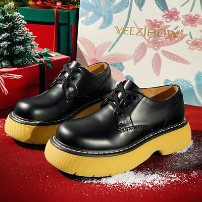 26新款轻奢断码女鞋清仓英伦风德比鞋女大头小皮鞋百搭牛津鞋5411